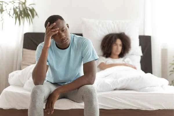 Man upset about ED symptoms Bradford-on-Avon
