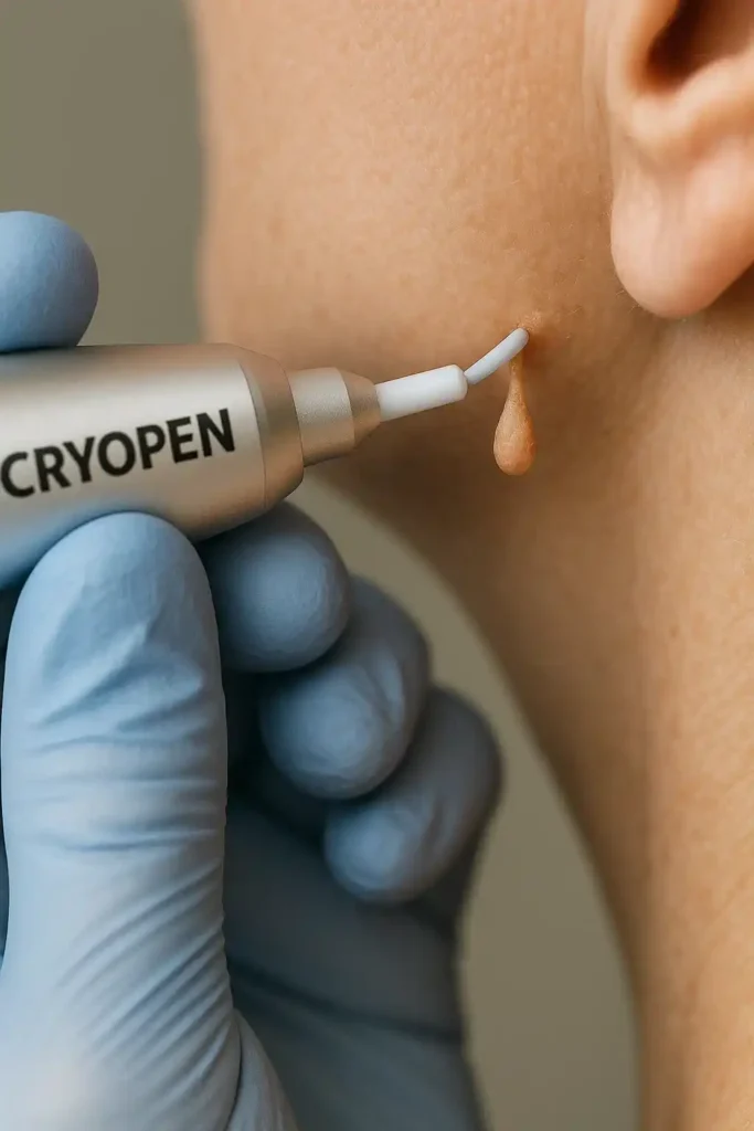 Cryopen for skin tags removal Bradford-on-Avon speak to our team today!