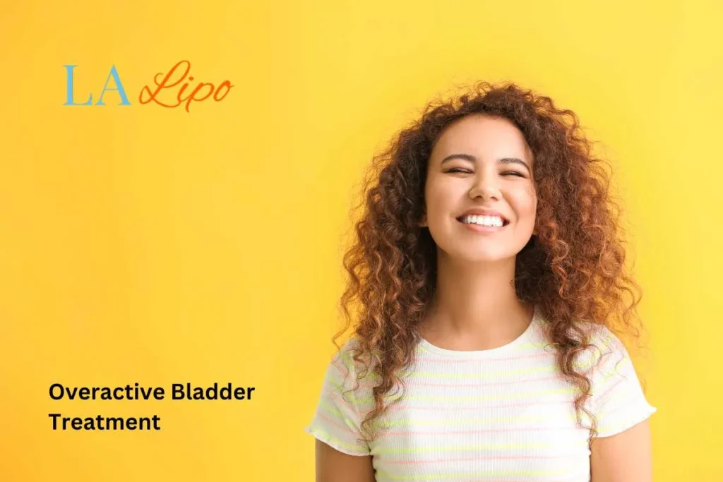 woman smiling about overactive bladder treatment Bradford-on-Avon solutions